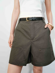 Women's Casual Cargo-Style Shorts