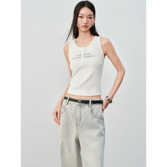 Women's Slim U-Neck Racerback Tank