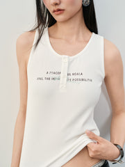 Women's Slim U-Neck Racerback Tank