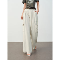Women's Cargo Wide-Leg Pants