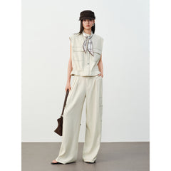 Women's Cargo Vest & Pants Set