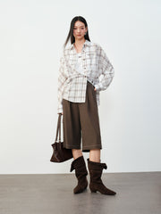 Women's Casual Lyocell Bermuda Shorts