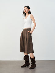 Women's Casual Lyocell Bermuda Shorts