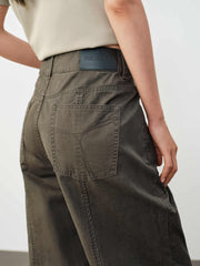 Women's Casual Wide-Leg Straight Jeans