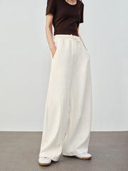 Women's Casual Sporty Solid Curved-Leg Pants
