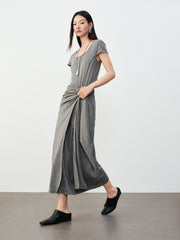 Women's Commuter Tencel Waist-Tie Dress