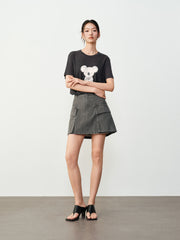 Women's Casual Lyocell Short-Sleeve T-Shirt