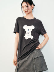 Women's Casual Lyocell Short-Sleeve T-Shirt