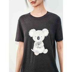 Women's Casual Lyocell Short-Sleeve T-Shirt