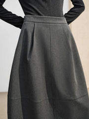 Women's Commuter Cocoon High-Waist Tulip Skirt