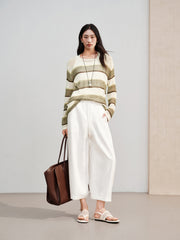 Women's  Casual  Vest and Pullover Two-Piece Set