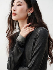 Women's Casual Lightweight Knit  T-Shirt