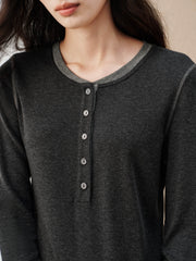 Women's Casual Lightweight Knit  T-Shirt