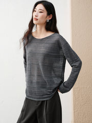 Women's Casual Hollow-Out Knitted Cover-Up