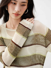 Women's  Casual  Vest and Pullover Two-Piece Set