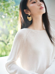 Women's Casual Breathable Seamless-Knit Top