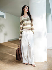 Women's  Casual  Vest and Pullover Two-Piece Set