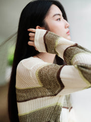 Women's  Casual  Vest and Pullover Two-Piece Set