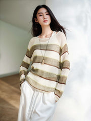 Women's  Casual  Vest and Pullover Two-Piece Set