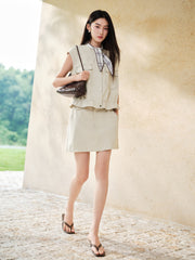 Women's Cargo Vest & Mini Skirt Set