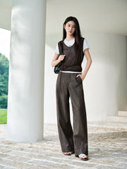Women's Casual Detachable-Sleeve Knit Top