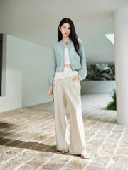 Women's Cargo Wide-Leg Pants