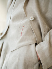 Women's Casual Linen Pleated Shorts