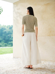 Women's Relaxed Cropped Culottes