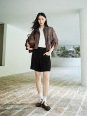 Women's Light Outdoor Stand-Collar Cargo Jacket