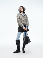 Women's Casual Lightweight Puffer Quilted Down Jacket