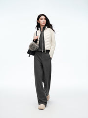 Women's Casual 90% Goose Down Light Quilted Down Jacket