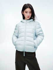 Women's Casual Lightweight Quilted Goose Down Jacket