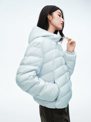 Women's Casual Lightweight Quilted Goose Down Jacket
