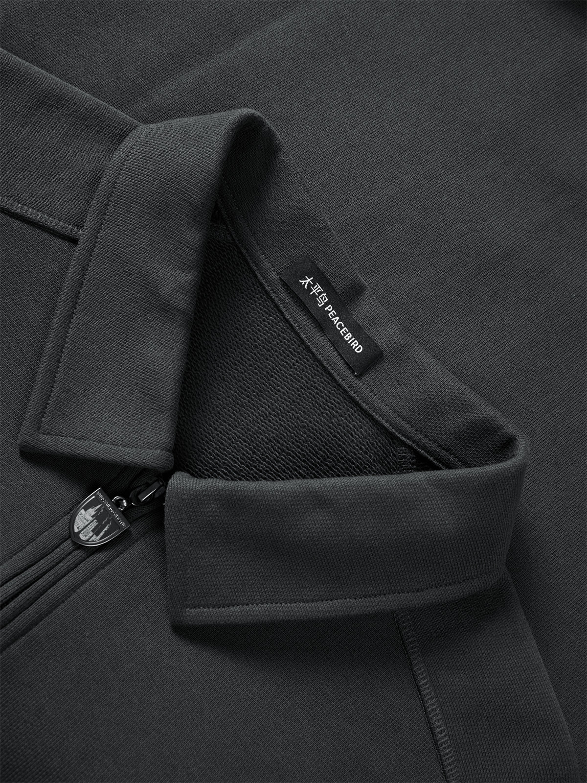 Men's Heavyweight Embroidered Cotton Sweatshirt
