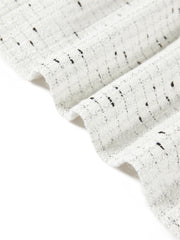 Women's Short Tweed Knit Jacket