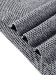Women's Pure Wool Crewneck Short-Sleeve Knit Top