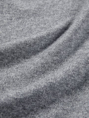 Women's Pure Wool Crewneck Short-Sleeve Knit Top