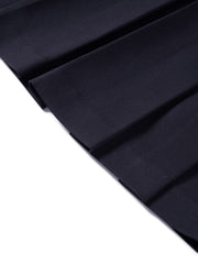 Women's Commuter Wool-Blend Pleated Midi Skirt