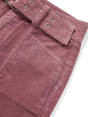 Women's Casual Cotton Corduroy Wide-Leg Jeans