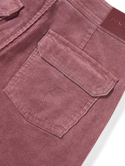 Women's Casual Cotton Corduroy Wide-Leg Jeans