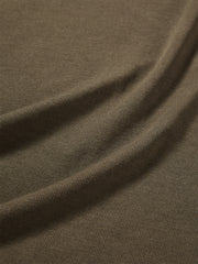 Women's Slim-Fit Mock-Neck Lyocell T-Shirt