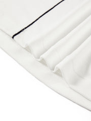 Women's Slim-Fit Ruched-Waist T-Shirt