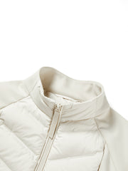 Women's Casual 90% Goose Down Light Quilted Down Jacket