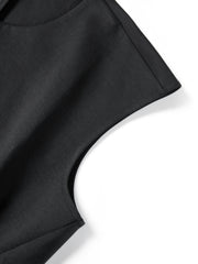 Women's Asymmetrical Twist Slim Fit Sleeveless Top