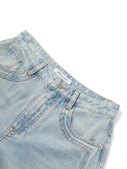 Women's High-Waist Wide-Leg Jeans