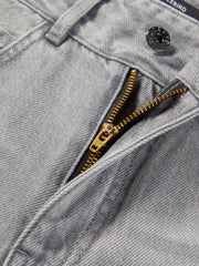 Women's Washed High-Waist Wide-Leg Jeans