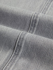 Women's Washed High-Waist Wide-Leg Jeans