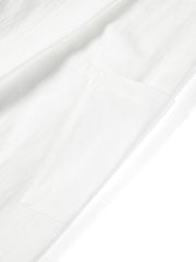 Women's Basic Wide-Leg Curved Cut Pants