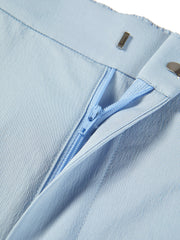 Women's Light Blue Loose Workwear Cargo Pants