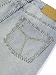 Women's Vintage Washed Wide-Leg Jeans